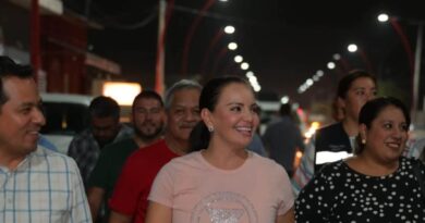 #Lerdo. SUSY TORRECILLAS ILUMINA BULEVAR TECNOLÓGICO COMO PARTE DE LAS ACCIONES DE SEGURIDAD*