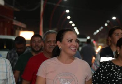 #Lerdo. SUSY TORRECILLAS ILUMINA BULEVAR TECNOLÓGICO COMO PARTE DE LAS ACCIONES DE SEGURIDAD*